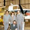 From Left to Right  
Bruce Depping -Mike Cline 
Jim Kastel and Rich Clapp (lower center) with Aircraft N1991